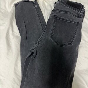 Cello Grey Distressed Jeans